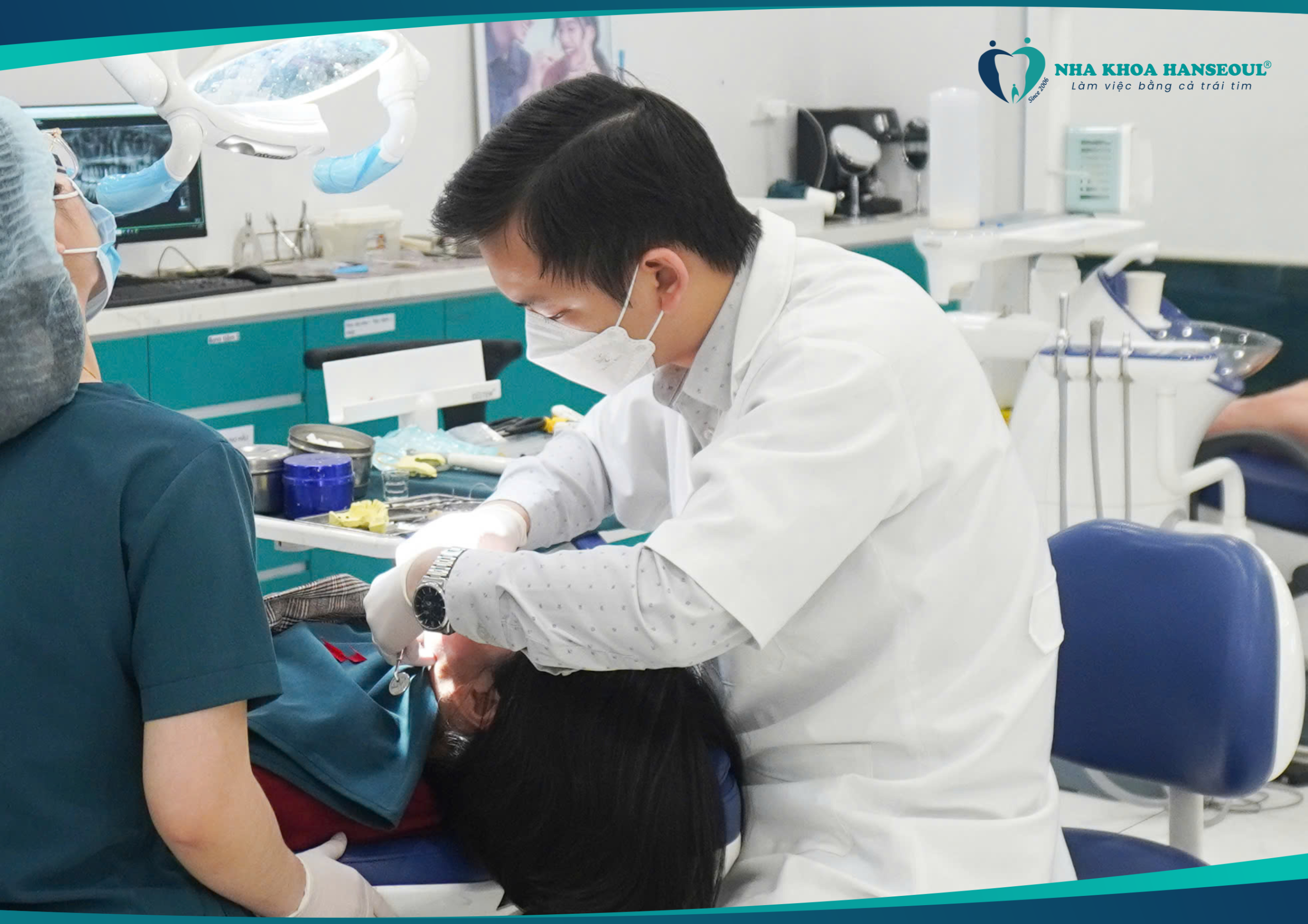 Nha khoa Hanseoul có đội ngũ bác sĩ chuyên môn cao, hệ thống trang thiết bị hiện đại đạt chuẩn quốc tế là địa chỉ uy tín hàng đầu về cấy ghép Implant 