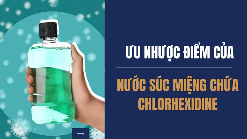 nước súc miệng có chứa Chlorhexidine