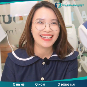 Hành trình niềng răng invisalign tại Hanseoul của chị Nguyễn Thị Vinh