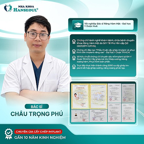 Bác sĩ Châu Trọng Phú