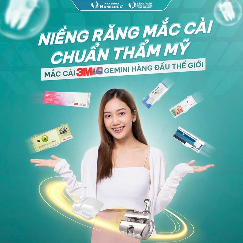 Niềng răng mắc cài 3M (Mỹ) chính hãng chuẩn thẩm mỹ và hiệu quả Niềng răng mắc cài 3M (Mỹ) chính hãng chuẩn thẩm mỹ và hiệu quả