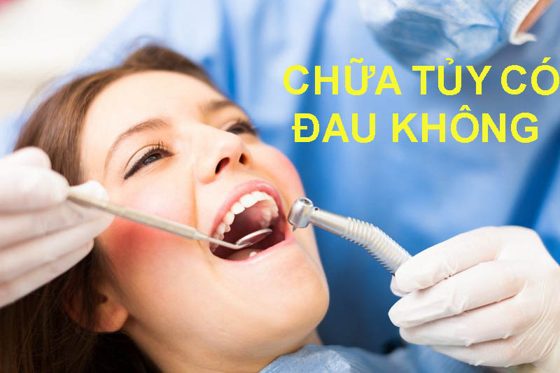 Chữa tủy bọc răng sứ có đau không