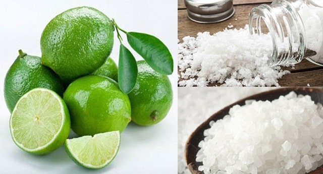 Sử dụng chanh muối
