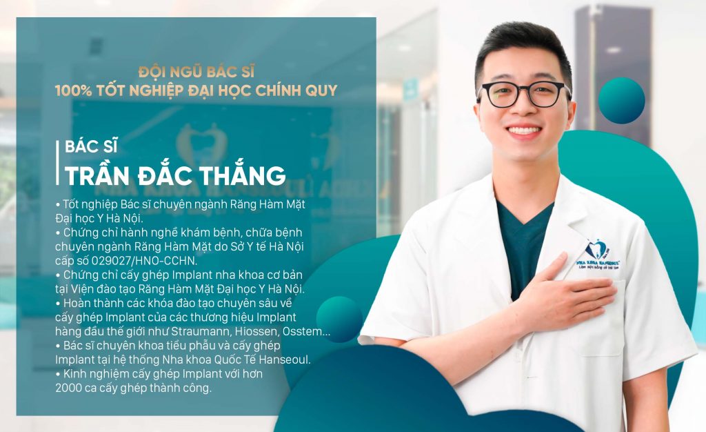 Profile bác sĩ Thắng