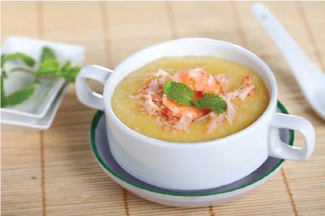 Ăn loại thức ăn mềm như cháo Ăn loại thức ăn mềm như cháo