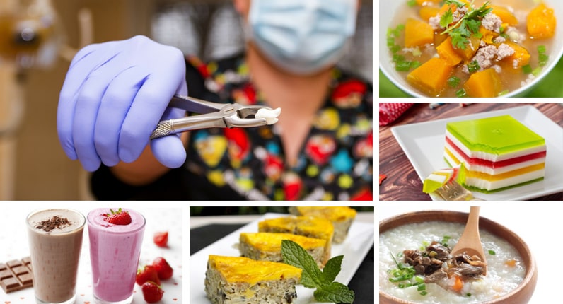 Món ăn mềm sau khi nhổ răng Món ăn mềm sau khi nhổ răng